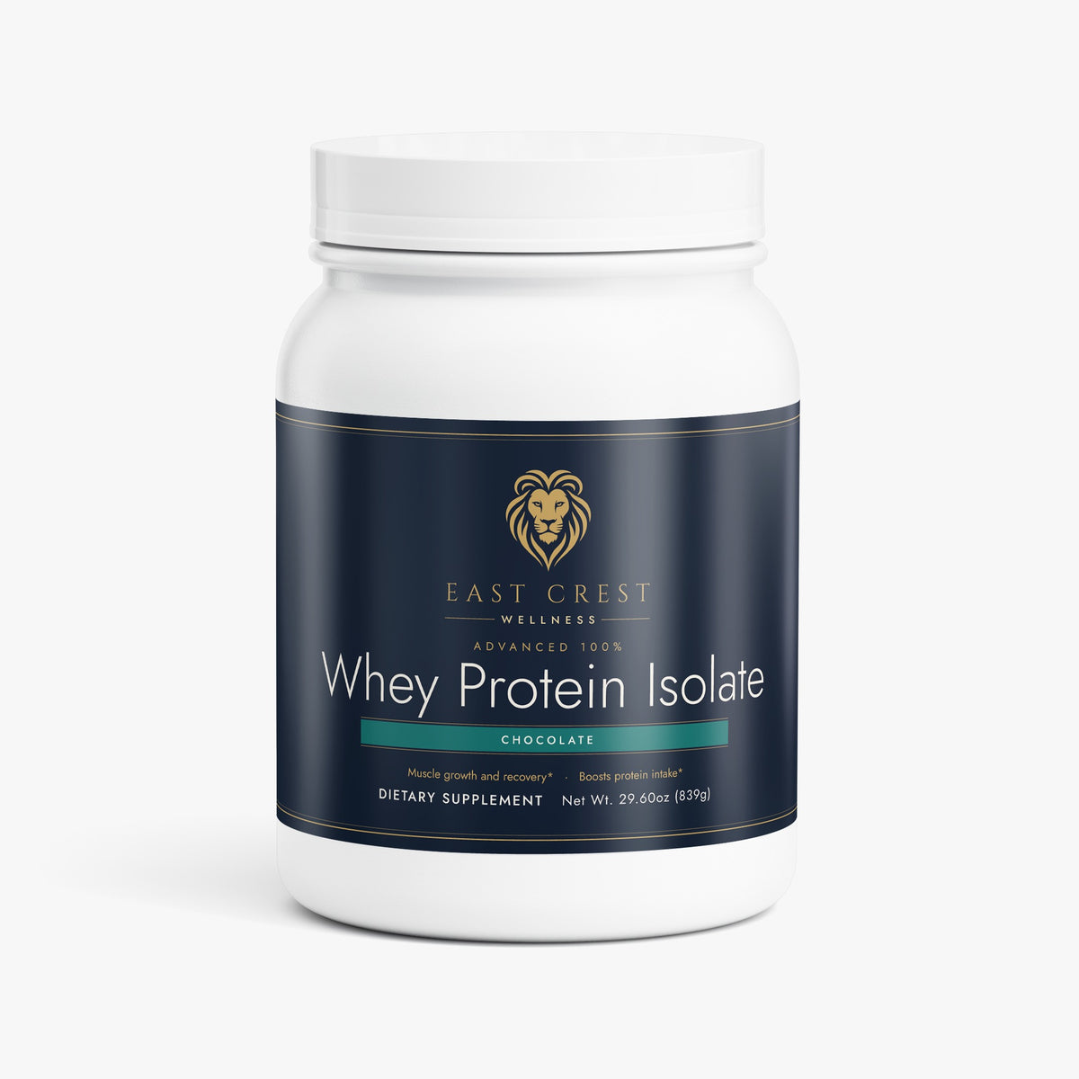 East Crest Wellness Advanced 100% Whey Protein Isolate (Chocolate)