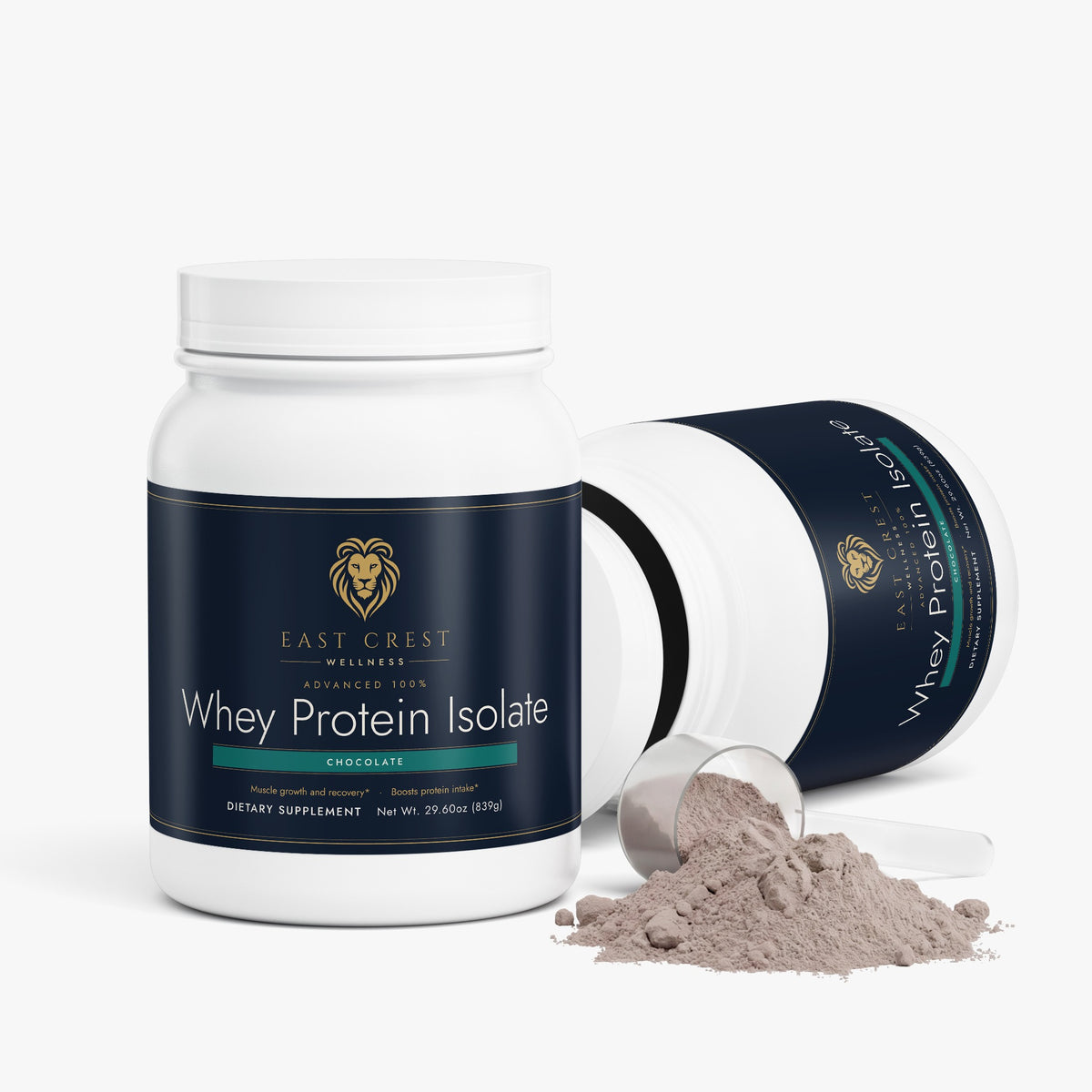 East Crest Wellness Advanced 100% Whey Protein Isolate (Chocolate)