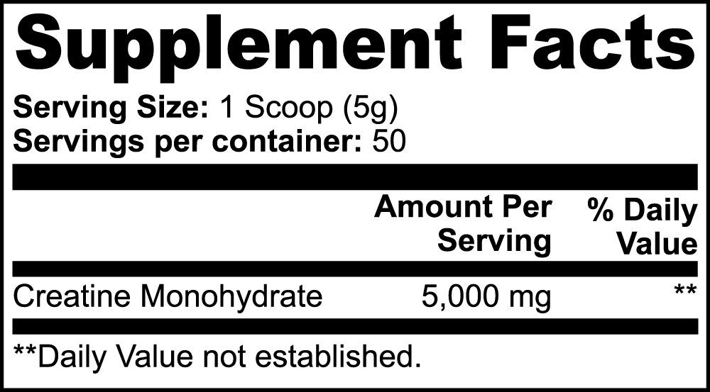 East Crest Wellness Creatine Monohydrate
