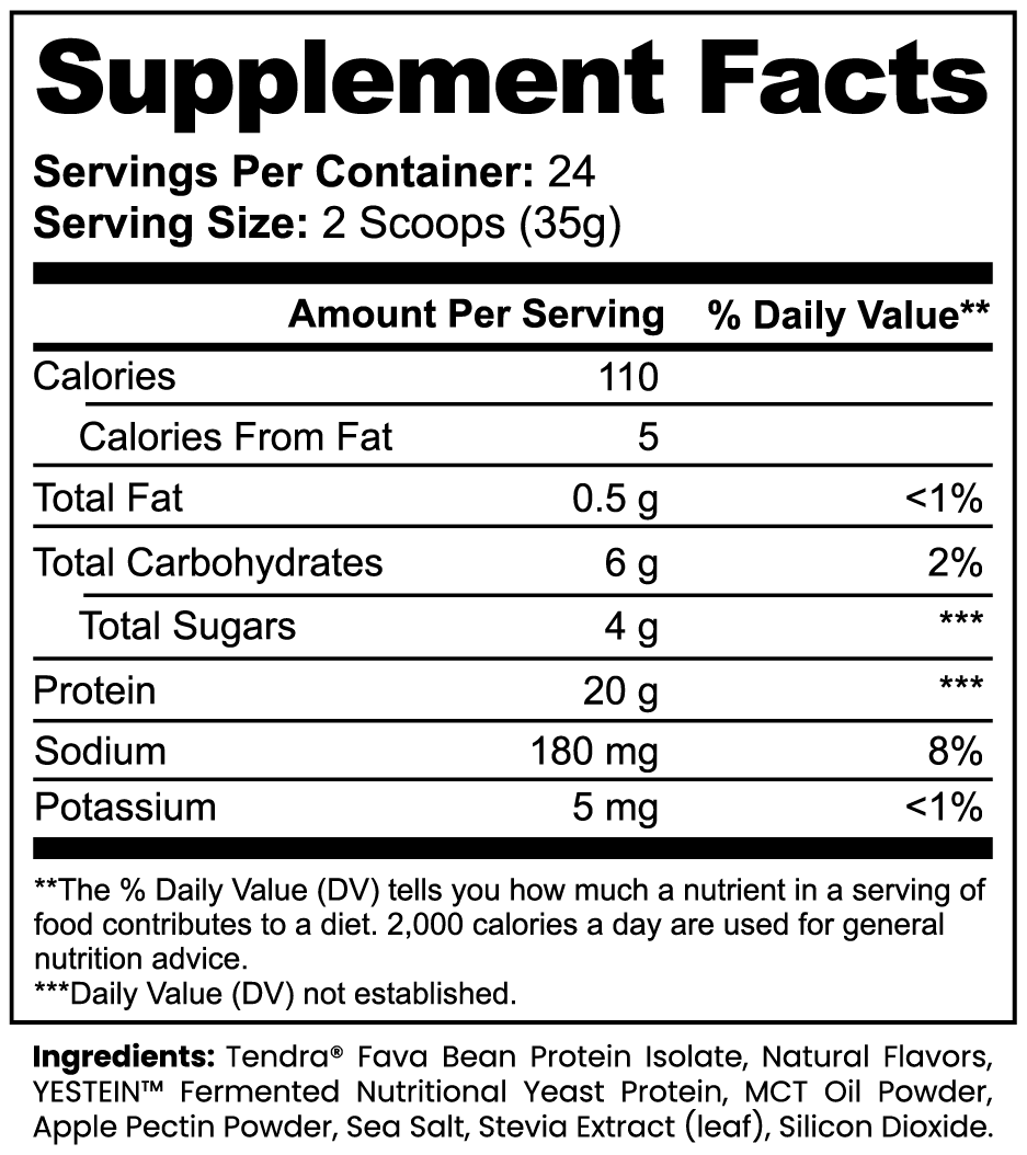 East Crest Wellness Plant Protein (Vanilla)
