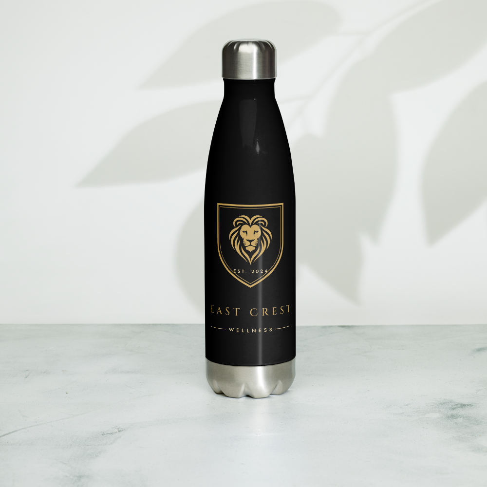 East Crest Statesman Bottle on marble