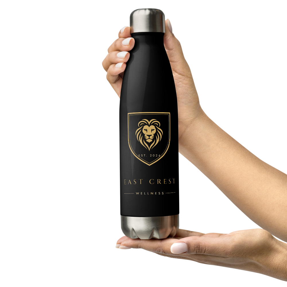 East Crest Statesman Bottle in hand